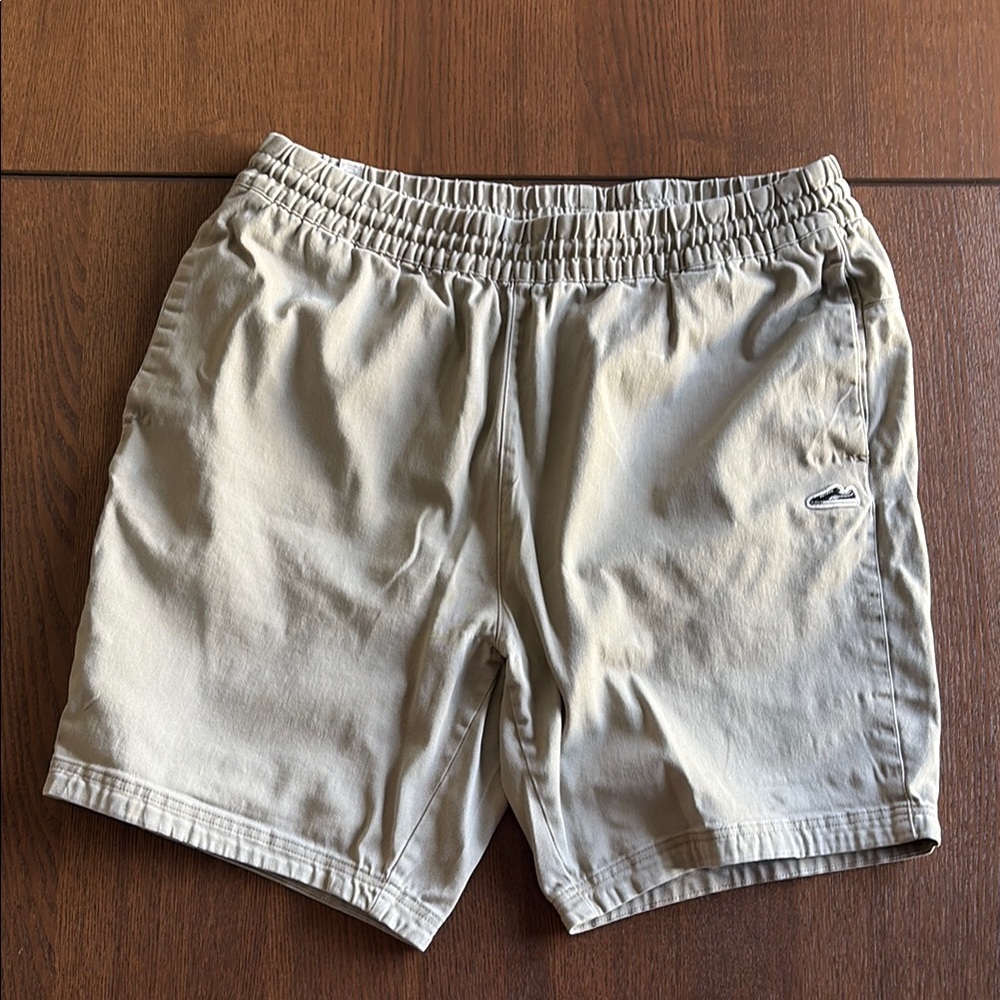 PUMA - Tan Cotton Twill Casual Shorts